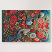 Tuin van Harmonie – Vintage Vogels Legpuzzel (Horizontaal)