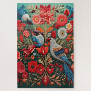 Tuin van Harmonie – Vintage Vogels Legpuzzel