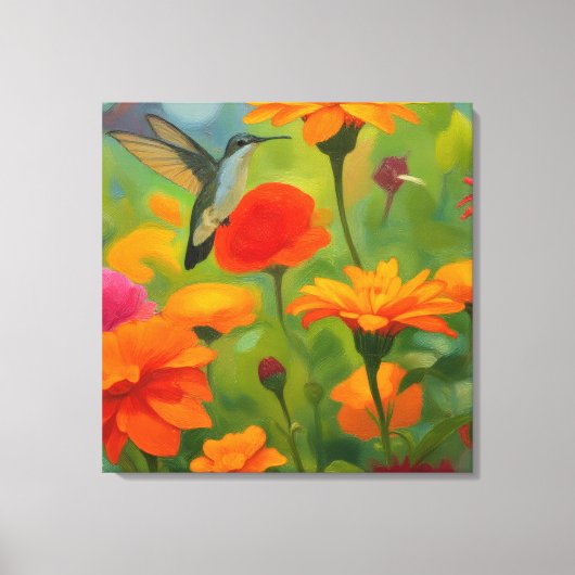 Tuin van herinnering canvas afdruk (Voorkant)