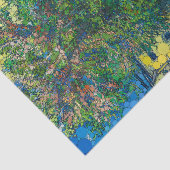 Tuin van het Asiel in Saint-Remy Na Van Gogh Tissuepapier (Detail)