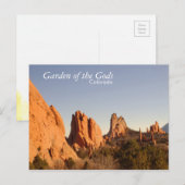 Tuin van het Gods-Briefkaart Briefkaart (Voorkant / Achterkant)