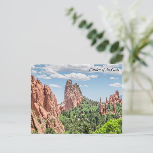 Tuin van het Gods Colorado-Briefkaart Briefkaart (Staand voorkant)
