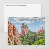 Tuin van het Gods Colorado-Briefkaart Briefkaart (Voorkant / Achterkant)