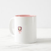 Tuin van het leven tweekleurige koffiemok (Voorkant links)