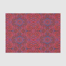 Tuin van het Magic Flowers Bohemian Arabesque Patt Tissuepapier