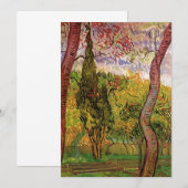 Tuin van het Saint-Paul-ziekenhuis door Vincent va (Voorkant / Achterkant)