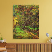 Tuin van het Saint-Paul-ziekenhuis door Vincent va Canvas Afdruk (Insitu (Woonkamer))