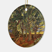 Tuin van het Saint-Paul-ziekenhuis door Vincent va Keramisch Ornament (Links)