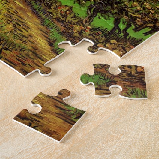 Tuin van het Saint-Paul-ziekenhuis door Vincent va Legpuzzel (Zijkant)