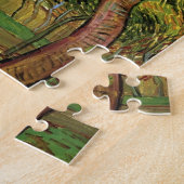 Tuin van het Saint-Paul-ziekenhuis door Vincent va Legpuzzel (Zijkant)