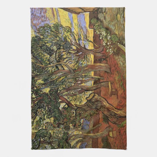 Tuin van het Saint-Paul-ziekenhuis door Vincent va Theedoek (Verticaal)