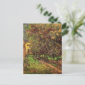 Tuin van het Saint-Paul Ziekenhuis, Vincent van Go Briefkaart (Staand voorkant)