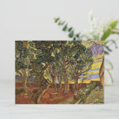 Tuin van het Saint-Paulus ziekenhuis door Vincent  (Staand voorkant)