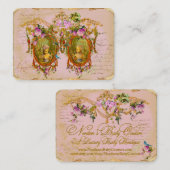 Tuin van het Visitekaartje Pink Nordeens (Voorkant / Achterkant)