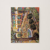 Tuin van het ziekenhuis in Arles Legpuzzel (Verticaal)