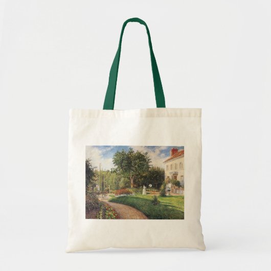 Tuin van Les Mathurins bij Pontoise door Pissarro Tote Bag (Voorkant)