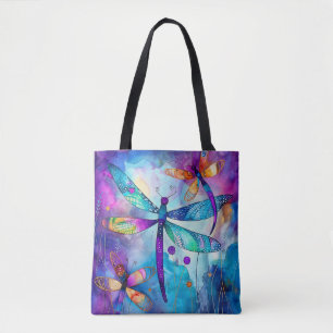 Tuin van Libellen Blues 1 Tote Bag