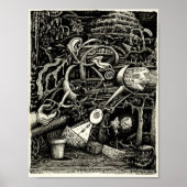 Tuin van Madness door Brian Benson Poster (Voorkant)