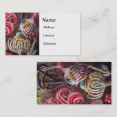 TUIN VAN MELISSA .detail goud Visitekaartje (Voorkant / Achterkant)