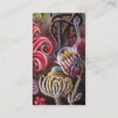 TUIN VAN MELISSA .detail goud Visitekaartje (Achterkant)