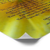 Tuin van mijn Heart Daylily Poster (Hoek)