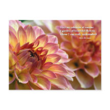 Tuin van mooie bloemen: Citaat van Whitman