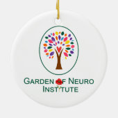 Tuin van Neuro Institute Hangende Ornament (Achterkant)