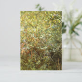 Tuin van Notting Hill Gate (door Lucian Freud) Kaart (Staand voorkant)