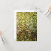 Tuin van Notting Hill Gate (door Lucian Freud) Kaart (Voorkant / Achterkant in situ)