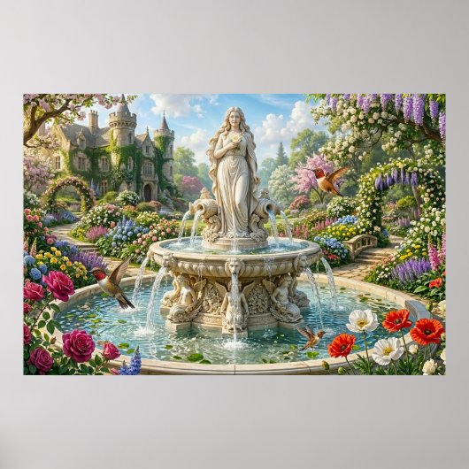 Tuin van Onvergankelijke Herinneringen Poster (Voorkant)