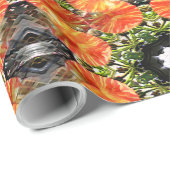 Tuin van papavers..... cadeaupapier (Rol Hoek)