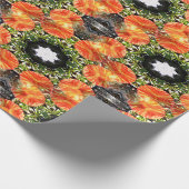 Tuin van papavers..... cadeaupapier (Hoek)