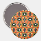 Tuin van papavers..... magneet (Voorkant / Achterkant)