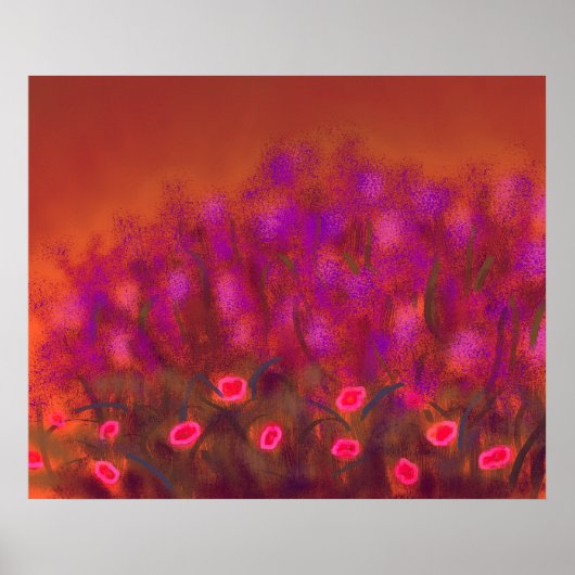 Tuin van passie poster (Voorkant)