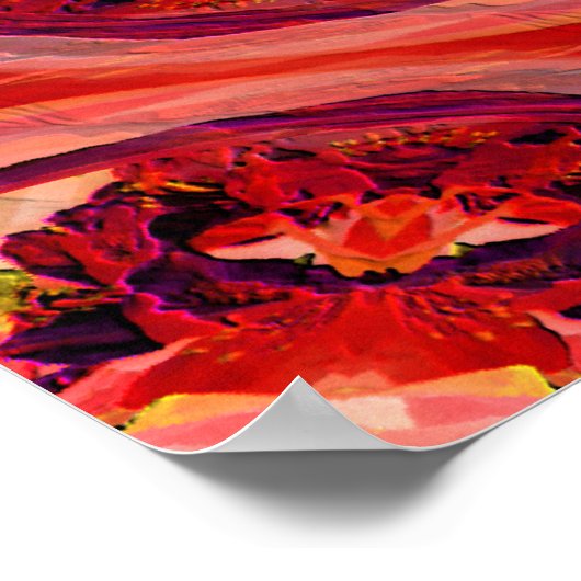 Tuin van Rhodies..... Poster (Hoek)