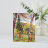 Tuin van Saint-Paul Vincent van Gogh Briefkaart (Staand voorkant)