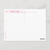 Tuin van Saint Roos Briefkaart in geel (Achterkant)