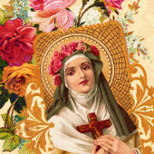 Tuin van Saint Roos Poster in geel