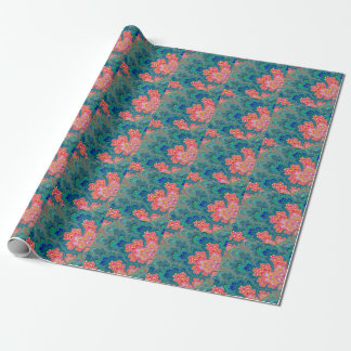 Tuin van Schoonheid en Liefde Fractal Art Wrapping Cadeaupapier