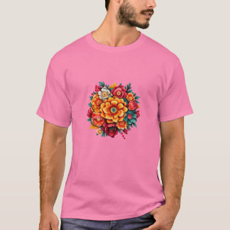 Tuin van Serenity Floral T-shirt