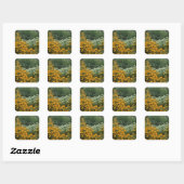 Tuin van Sticker met zwarte ogen (Vel)