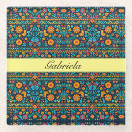 Tuin van Talavera, op maat gemaakt Glazen Onderzetter