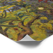 Tuin van Vaucresson Poster (Hoek)