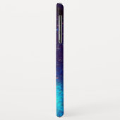 TUIN VAN VERLOREN SCHADUWEN Blauw Turquoise Monogr Case-Mate iPhone Case (Achterkant/links)