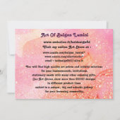 TUIN VAN VERLOREN SCHADUWS Fairies, Vlinders Pinki Kaart (Achterkant)