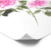 Tuin van zachte rozen poster (Hoek)