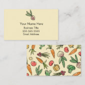 Tuin Vegetable Professional Visitekaartje (Voorkant / Achterkant)