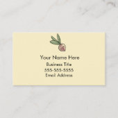 Tuin Vegetable Professional Visitekaartje (Voorkant)