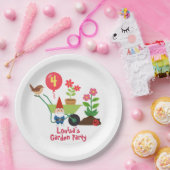 Tuin Verjaardag Papieren Bordje (Feest)