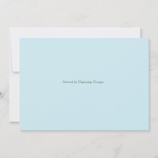  tuin verjaardagsfeest uitnodiging (Achterkant)